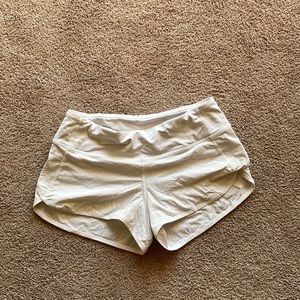 White Lululemon Shorts Size 4